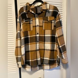 Women’s oversized fall Shacket